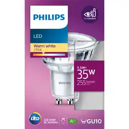 Albert Heijn Philips Led spot GU10 35W aanbieding