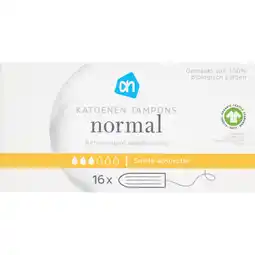Albert Heijn AH Katoenen tampons normal aanbieding