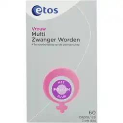 Albert Heijn Etos Multivitamine zwanger worden aanbieding