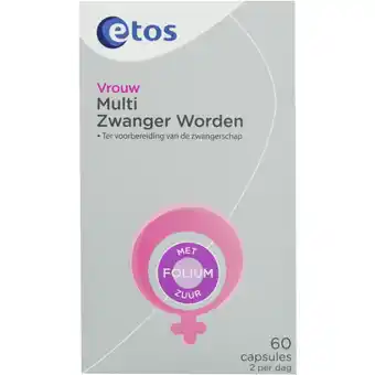 Albert Heijn Etos Multivitamine zwanger worden aanbieding