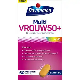 Albert Heijn Davitamon Multi vrouw 50+ aanbieding