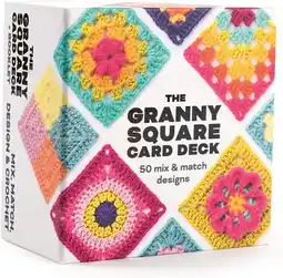 Amazon The Granny Square Card Deck : 50 Mix and Match Designs aanbieding