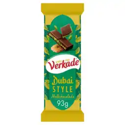 Albert Heijn Verkade Dubai style melkchocolade aanbieding