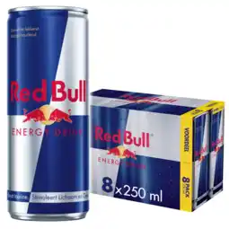 Albert Heijn Red Bull Energy drink 8-pack voordeelverpakking aanbieding