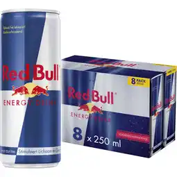 Albert Heijn Red Bull Energy drink 8-pack voordeelverpakking aanbieding