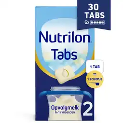 Albert Heijn Nutrilon Tabs opvolgmelk 2 aanbieding