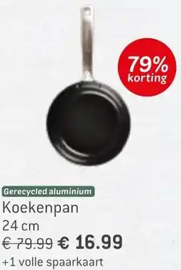 Dekamarkt Gerecycled aluminium Koekenpan aanbieding
