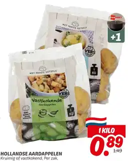 Dekamarkt Hollandse aardappelen aanbieding