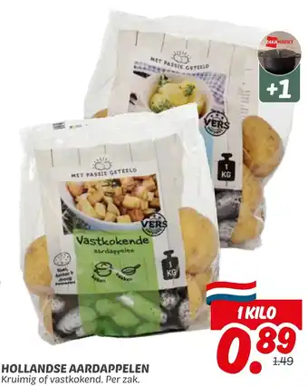 Dekamarkt Hollandse aardappelen aanbieding