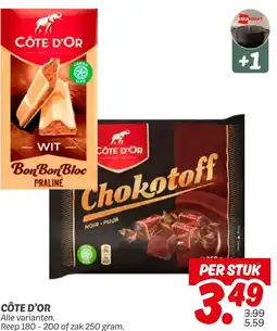Dekamarkt Côte d'or aanbieding