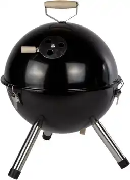 Bol.com Cosy&Trendy BBQ tafelmodel Ø 30 cm - Zwart aanbieding