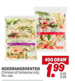 Dekamarkt Roerbakgroenten aanbieding