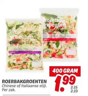 Dekamarkt Roerbakgroenten aanbieding