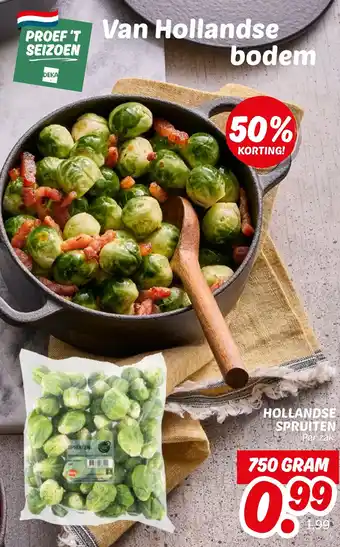 Dekamarkt Hollandse spruiten aanbieding