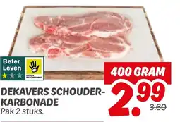 Dekamarkt Dekavers schouder karbonade aanbieding
