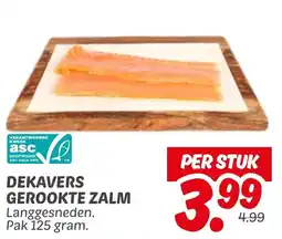 Dekamarkt Dekavers gerookte zalm aanbieding