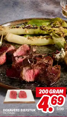 Dekamarkt Dekavers biefstuk aanbieding