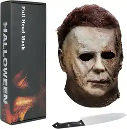 Amazon Xambop Michael Myers Masker 2020, Halloween hele hoofd, horror, latex, kostuum, rekwisieten aanbieding