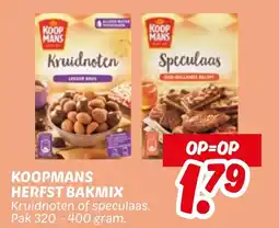 Dekamarkt Herfst bakmix aanbieding