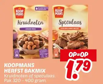 Dekamarkt Herfst bakmix aanbieding