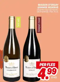 Dekamarkt Maison d'orsay grande reserve aanbieding