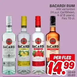 Dekamarkt Bacardi rum aanbieding