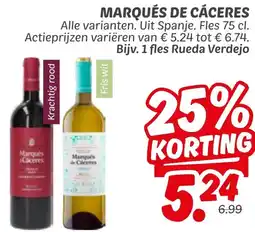 Dekamarkt Marqués de cáceres aanbieding