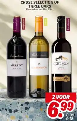 Dekamarkt Cruse selection of three oaks aanbieding
