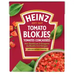 Dirk Heinz Tomaten blokjes basilicum-oregano aanbieding