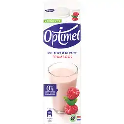 Dirk Optimel Drink framboos 0% vet aanbieding