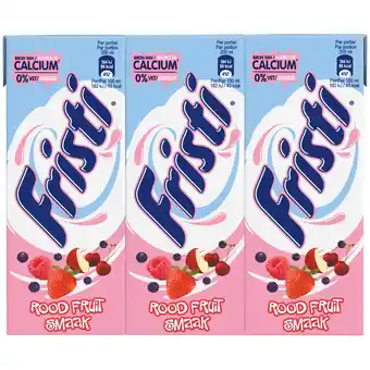 Dirk Fristi Drinkyoghurt rood fruit aanbieding