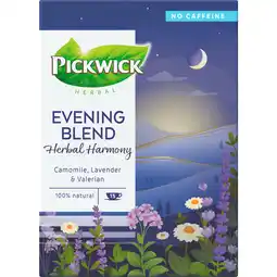 Dirk Pickwick Kruidenthee herbal harmony 15 zk aanbieding