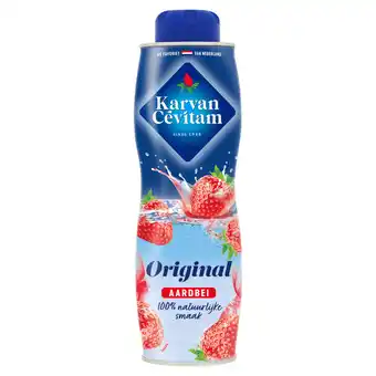 Dirk Karvan Cevitam Limonadesiroop aardbei aanbieding