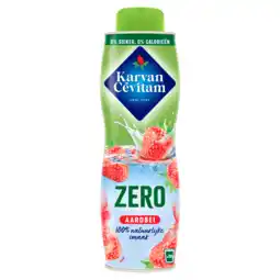 Dirk Karvan Cevitam Limonadesiroop aardbei 0% aanbieding