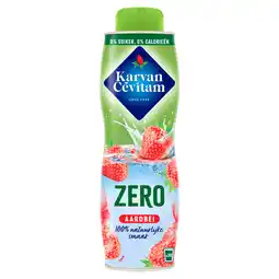 Dirk Karvan Cevitam Limonadesiroop aardbei 0% aanbieding