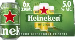 Dirk Heineken Pilsener 6x33 cl aanbieding