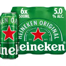 Dirk Heineken Pilsener 6x50 cl aanbieding