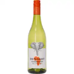 Dirk Die 5 Groot Chardonnay aanbieding