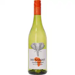 Dirk Die 5 Groot Chardonnay aanbieding