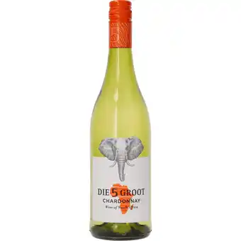 Dirk Die 5 Groot Chardonnay aanbieding