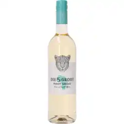Dirk Die 5 Groot Pinot Grigio aanbieding