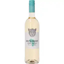 Dirk Die 5 Groot Pinot Grigio aanbieding