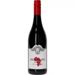 Dirk Die 5 Groot Shiraz aanbieding