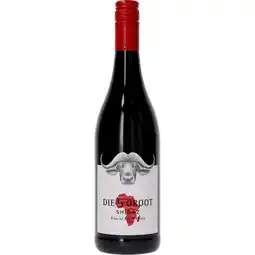Dirk Die 5 Groot Shiraz aanbieding