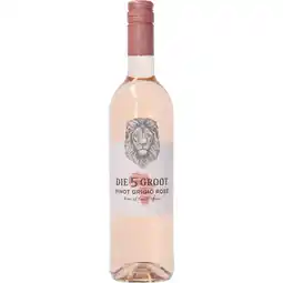 Dirk Die 5 Groot Pinot Grigio rose aanbieding