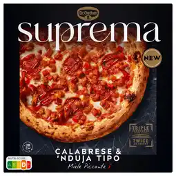 Dirk Dr. Oetker Suprema small pizza calabrese & nduja aanbieding
