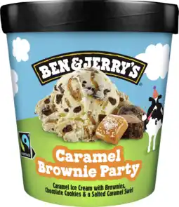 Dirk Ben & Jerry's Caramel brownie party aanbieding