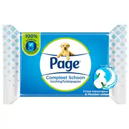 Dirk Page Vochtig toiletpapier compleet schoon aanbieding