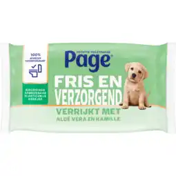 Dirk Page Vochtig toiletpapier aloe vera aanbieding