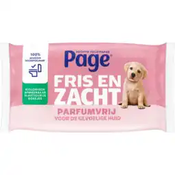 Dirk Page Vochtig toiletpapier sensitive aanbieding